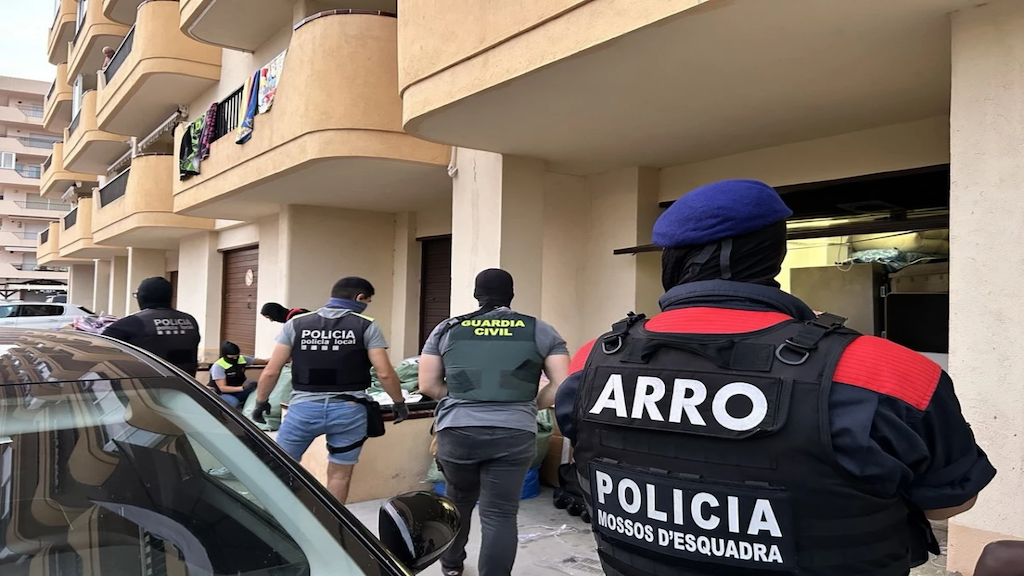 Macrooperativo policial en Roses