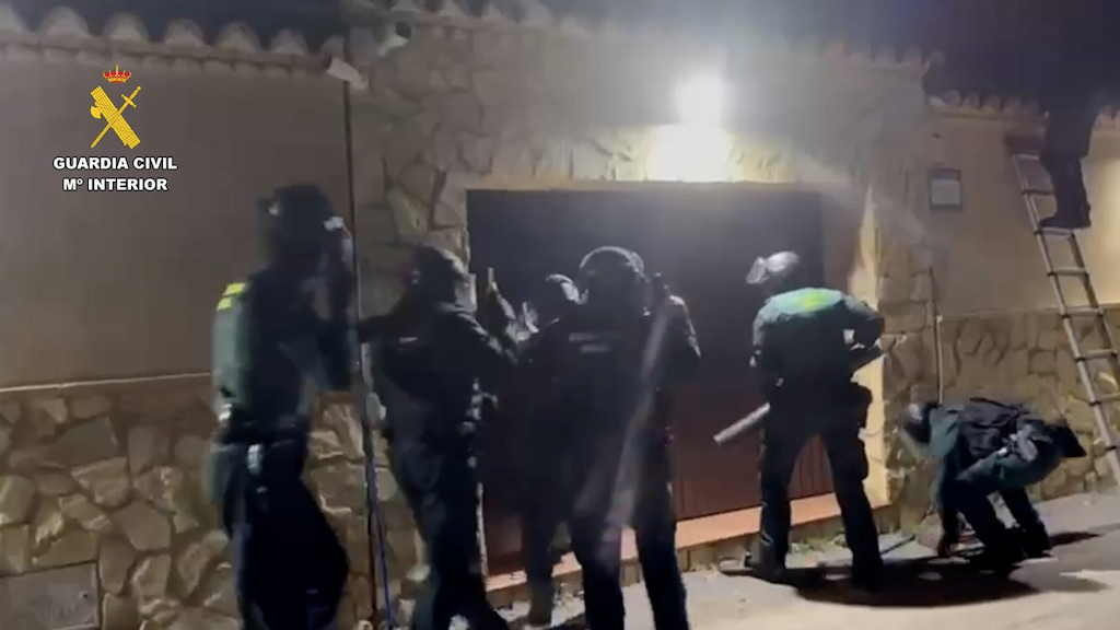 Detencion de El Tarta en su domicilio