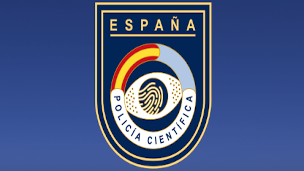 Emblema de policia cientifica