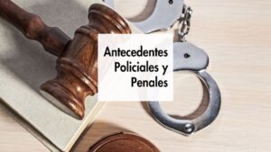 Diferencias entre los antecedentes penales y policiales
