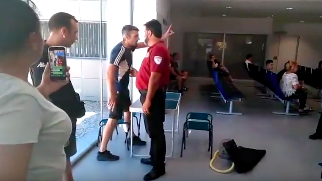 Grabaciones a vigilantes