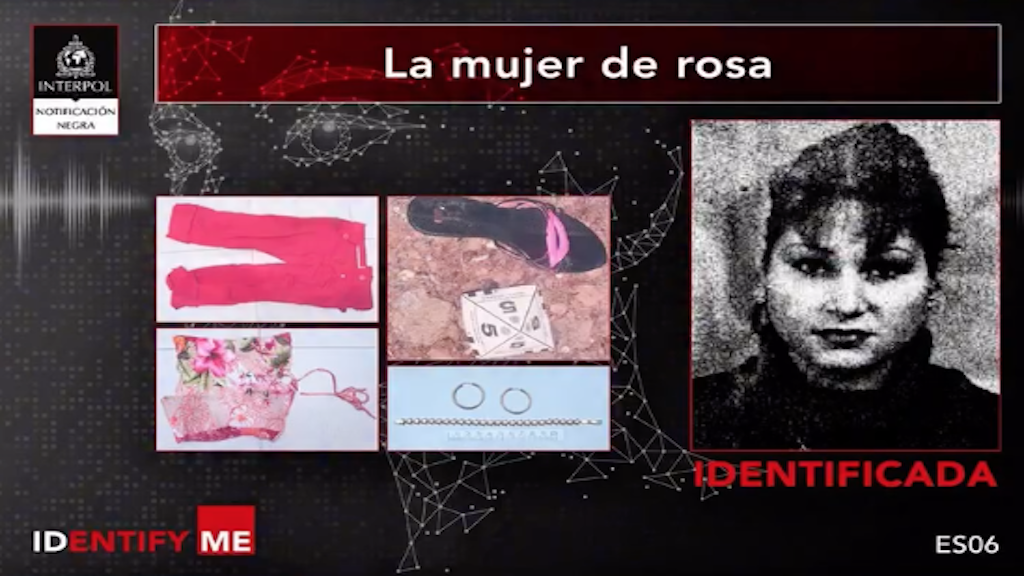 Indetificada la mujer de rosa