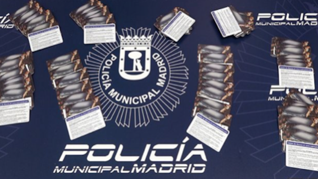 Abonos requisados en la operación policial en el Bernabéu