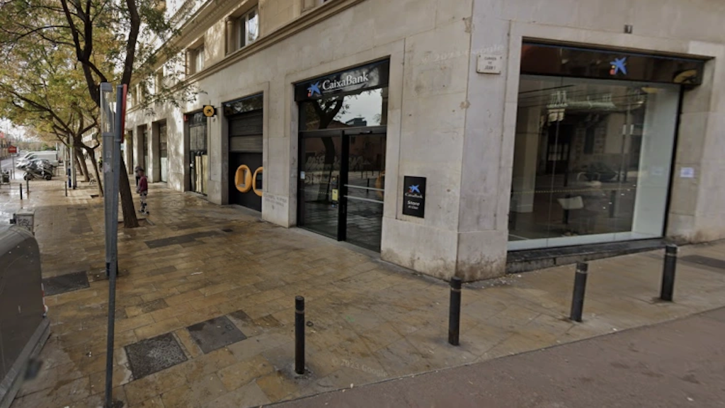 Sucursal bancaria atracada