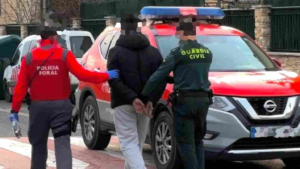 Detenido un hombre por el alunizaje en Cascante