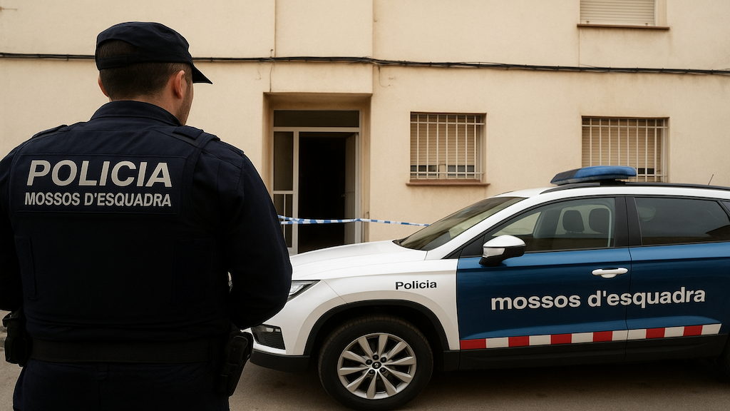 Mossos d'Esquadra en L'Hospitalet de Llobregat