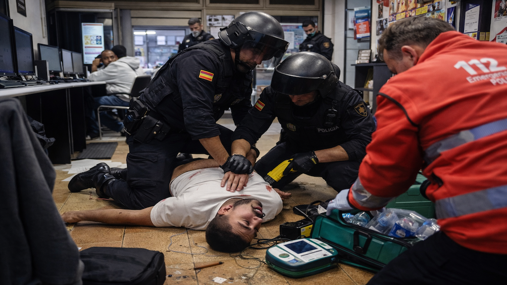 Maniobras de reanimación al sospechoso