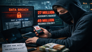 Detenido por fingir un ataque informático.