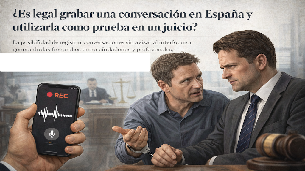 La grabación de una conversación y su uso en una juicio.