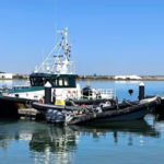 Intervención peligrosa de una narcolancha en el Golfo de Cádiz.