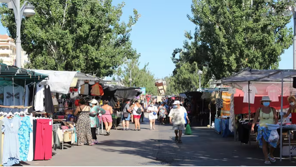 Intento de secuestro en un mercadillo de Fuengirola.