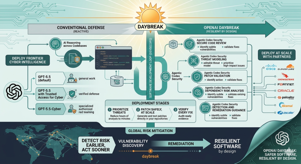 OpenAI ha anunciado una iniciativa tipo Daybreak