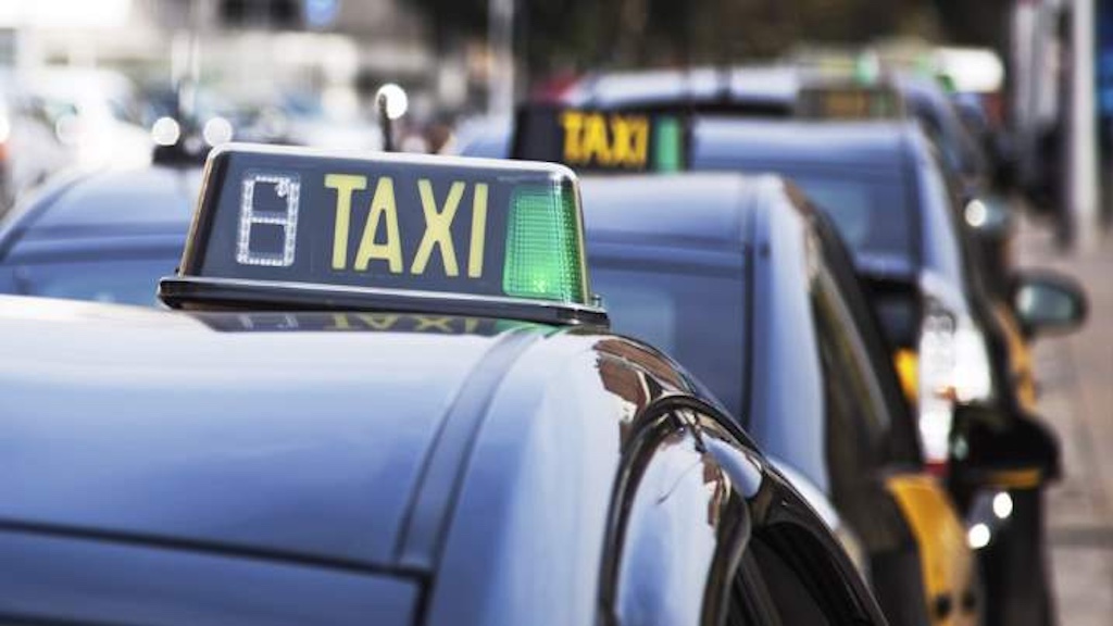 Agresión en un taxi en Barcelona.