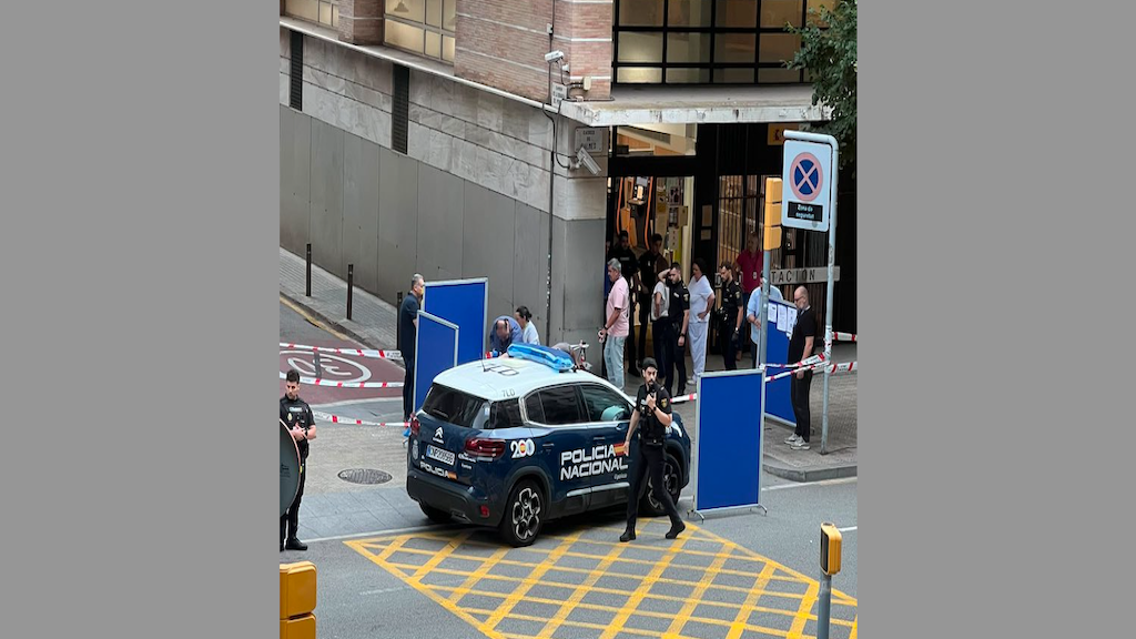 Asesinato en pleno centro de Barcelona.