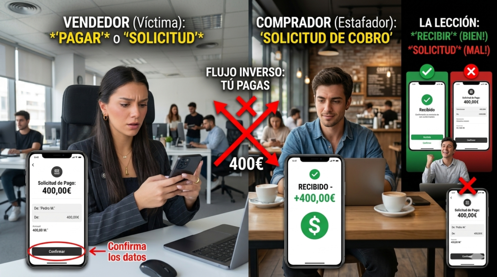 Nueva estafa: bizum inverso