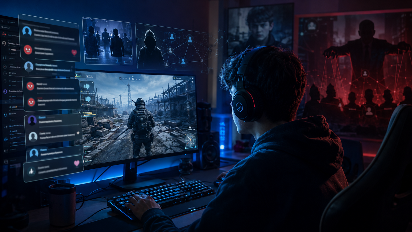 La infiltración de los extremismos en los canales de videojuegos.