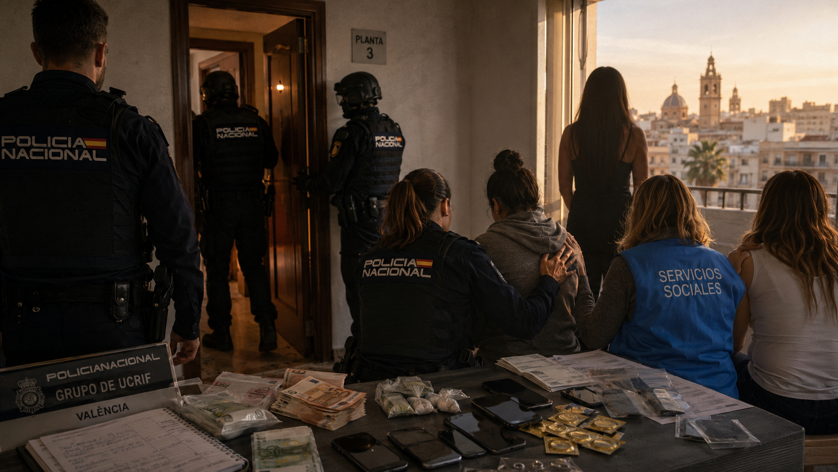 Cae una red de explotación sexual.