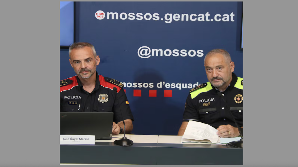 Banda Los 300 detenida en Barcelona durante la operación policial