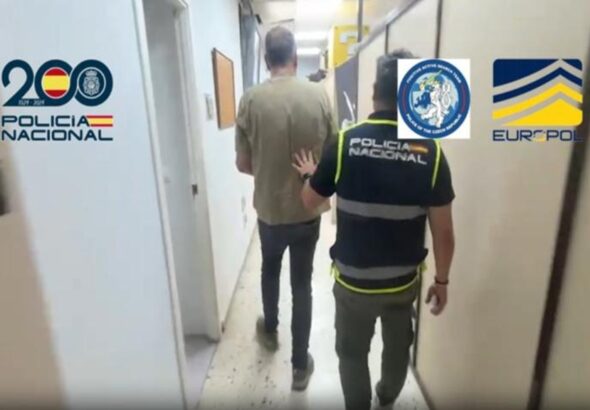 Fugitivo detenido en Valencia buscado por Interpol