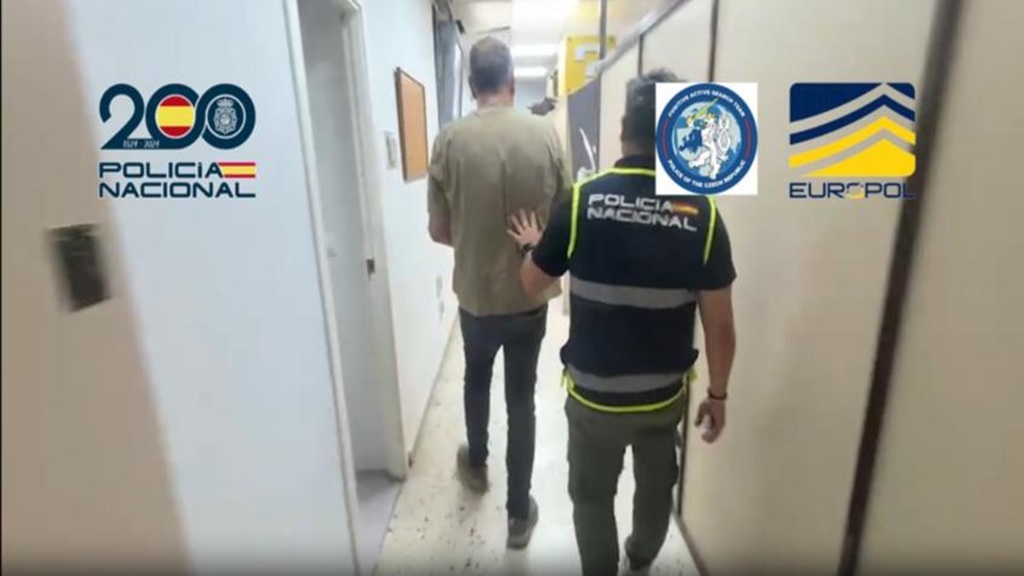 Fugitivo detenido en Valencia buscado por Interpol