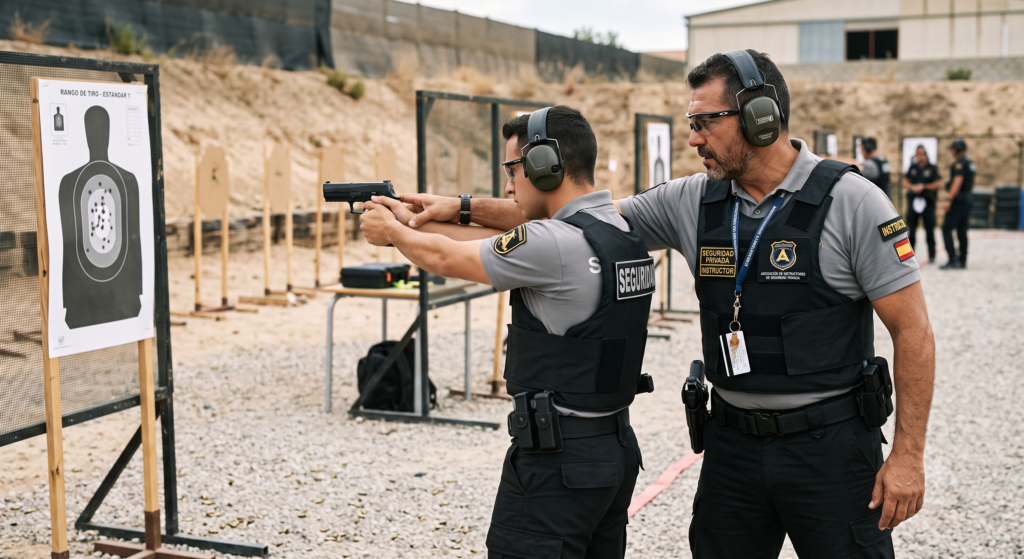 instructor Orden INT/25/2026 instructores de tiro seguridad privada