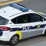 Policía Local tras el intento de violación en la Malva-rosa
