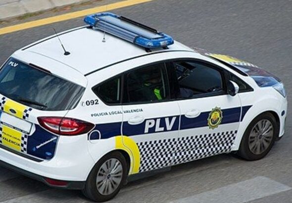 Policía Local tras el intento de violación en la Malva-rosa