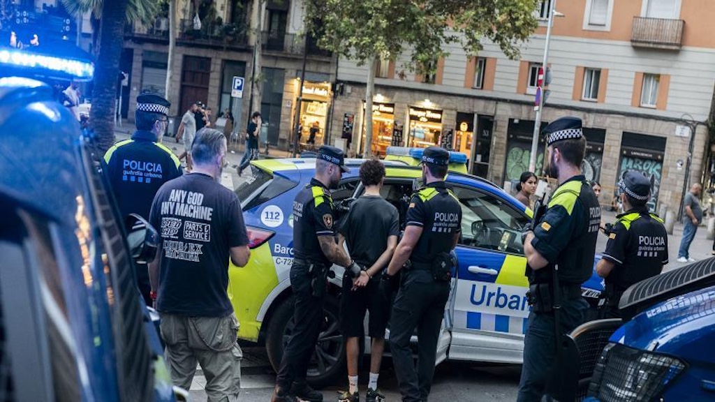 tiroteo en la Rambla del Raval