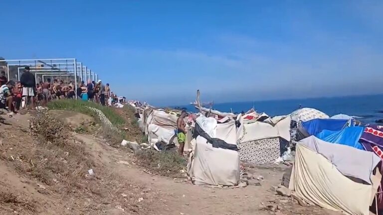 Policía Nacional tras el intento de agresión sexual a una menor en Ceuta