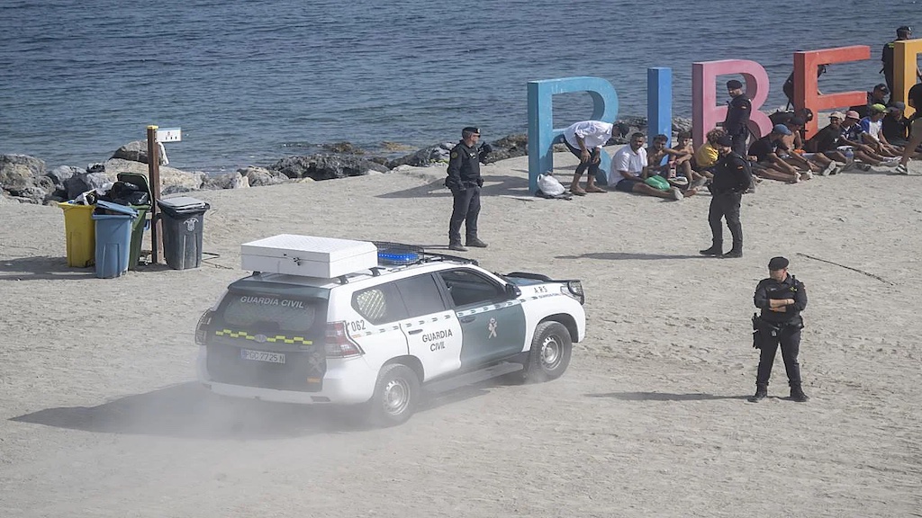 Detenido por yihadismo en Ceuta durante un control de la Guardia Civil